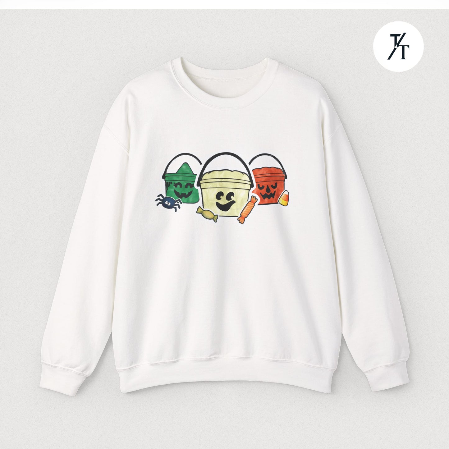 Retro Halloween McDonalds 'Boo Buckets' women's sweatshirt,