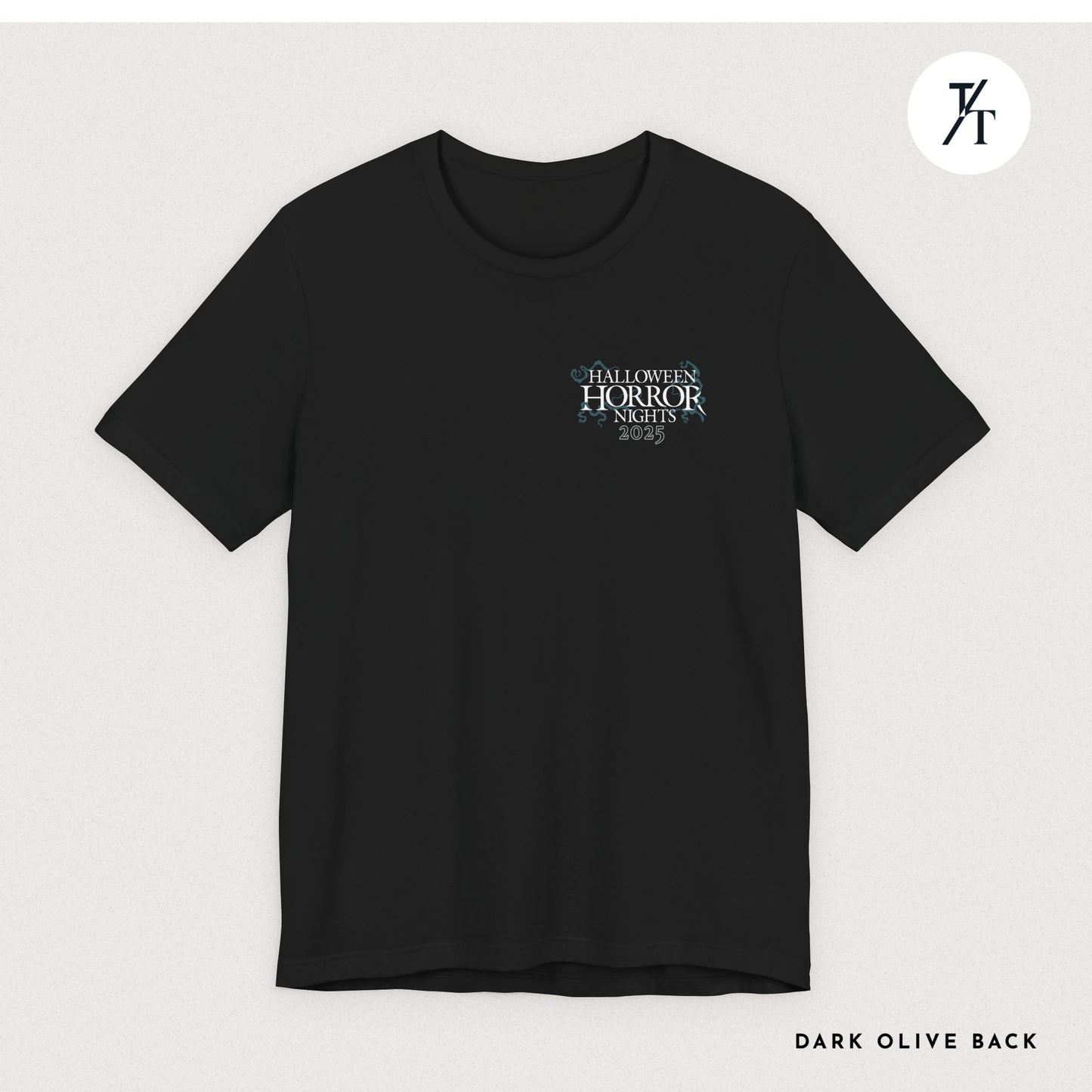 Exclusive Universal Studios Halloween Horror Nights 2025 Two-sided Original Design Horror Ensemble T-shirt