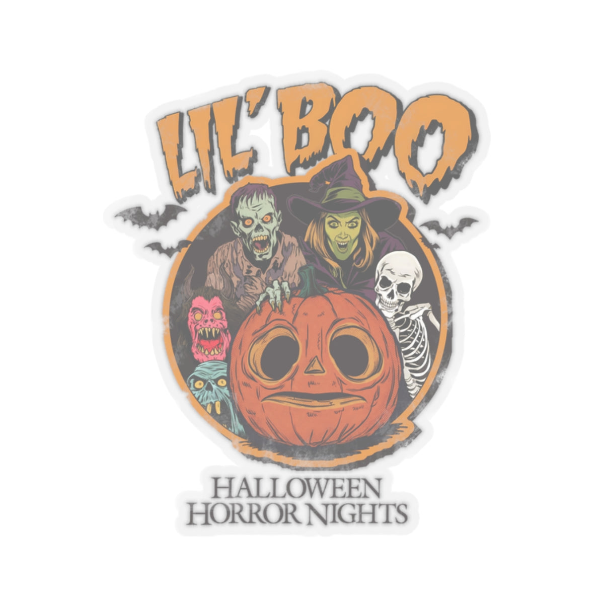 Halloween Horror Nights 2025 Original Exclusive Lil Boo Sticker/Decal