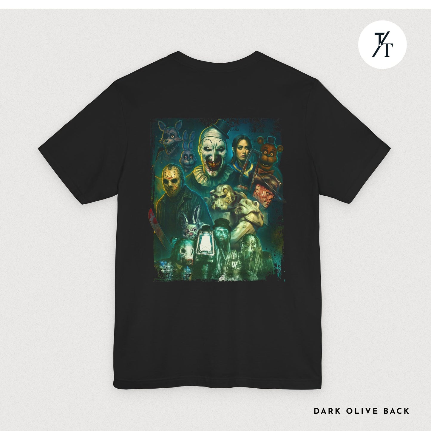 Exclusive Universal Studios Halloween Horror Nights 2025 Two-sided Original Design Horror Ensemble T-shirt