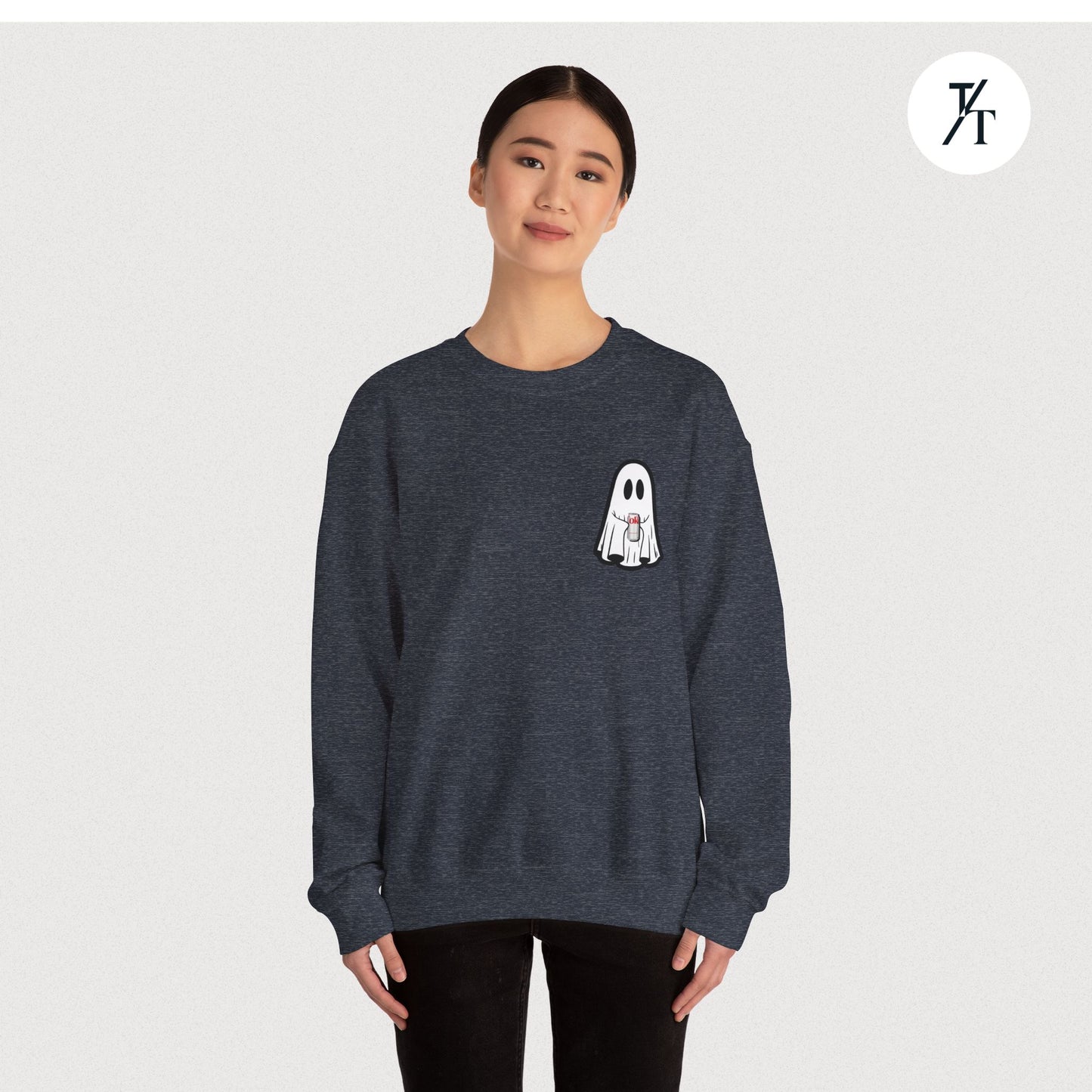 Cute Boo Ghost Diet Coke Halloween Spooky Sweatshirt