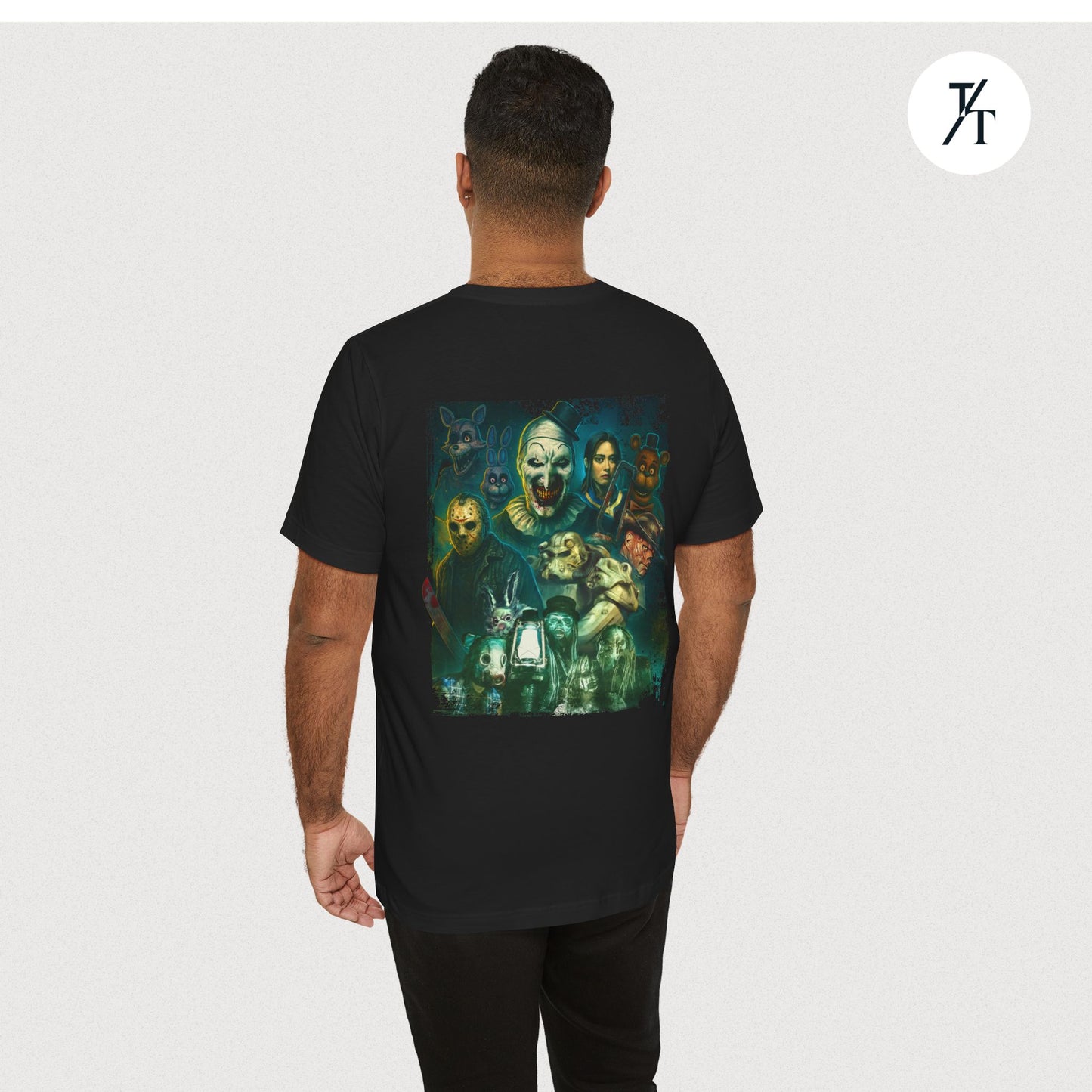 Exclusive Universal Studios Halloween Horror Nights 2025 Two-sided Original Design Horror Ensemble T-shirt