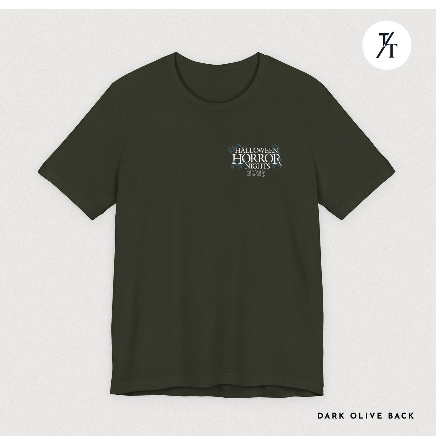 Exclusive Universal Studios Halloween Horror Nights 2025 Two-sided Original Design Horror Ensemble T-shirt