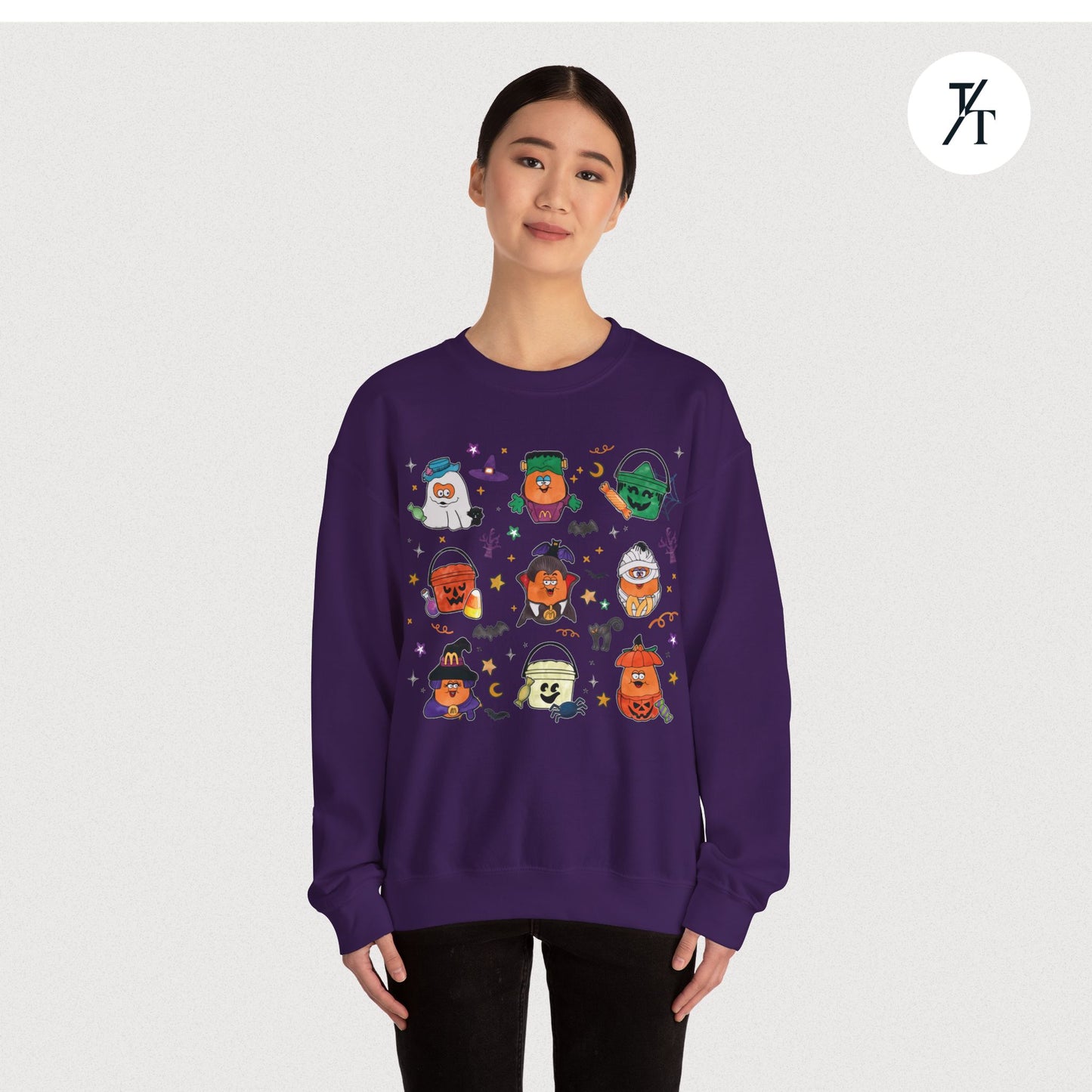 Halloween Chicken Nugget Sweatshirt
