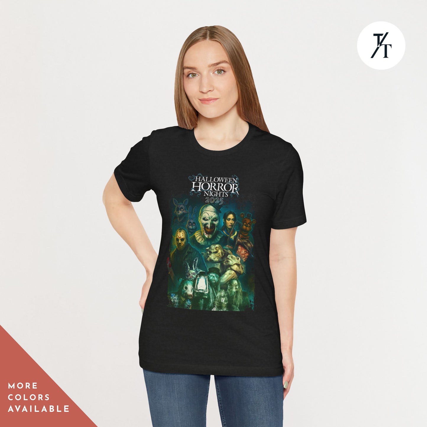 Horror Ensemble Tee - Universal Studios Halloween Horror Nights 2025 - 100% Exclusive Original Design