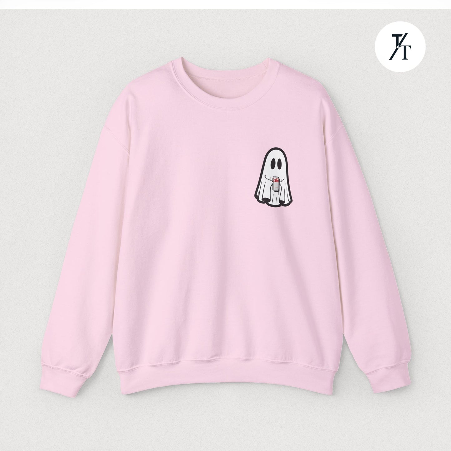 Cute Boo Ghost Diet Coke Halloween Spooky Sweatshirt