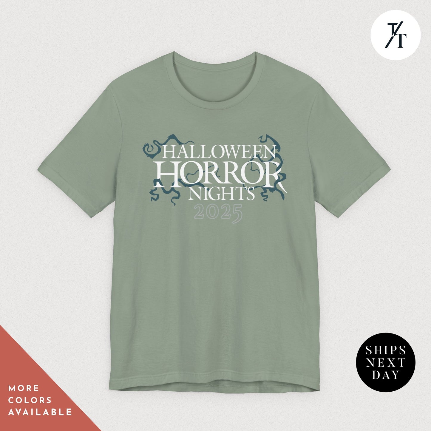 Halloween Horror Nights 2025 Classy Type Tee