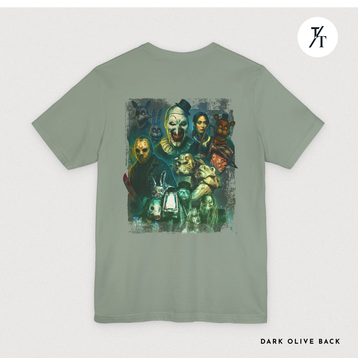 Exclusive Universal Studios Halloween Horror Nights 2025 Two-sided Original Design Horror Ensemble T-shirt