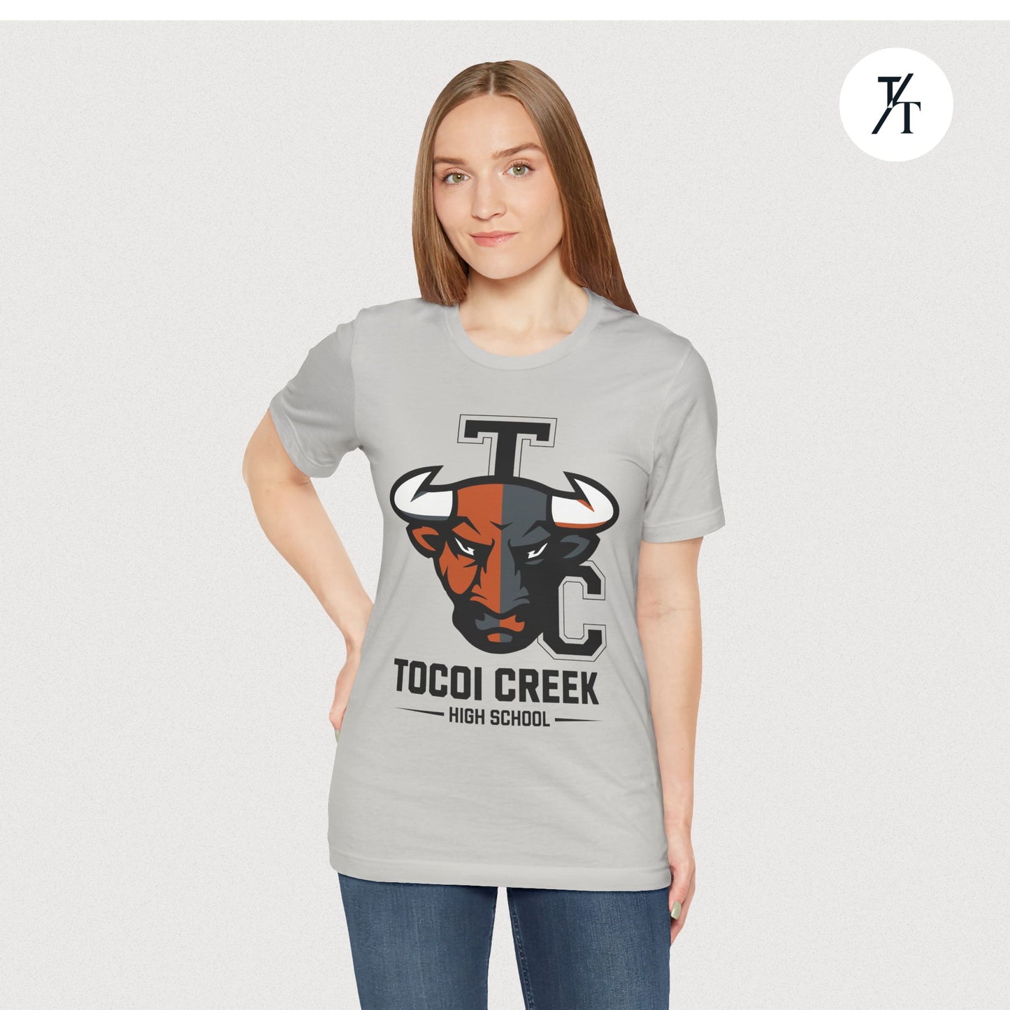 Split Face Toro Tee – Tocoi Creek High School Bull Shirt