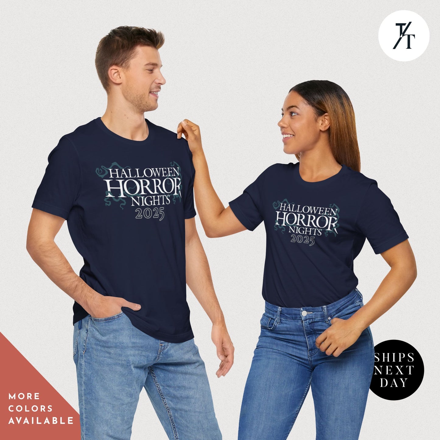 Halloween Horror Nights 2025 Classy Type Tee