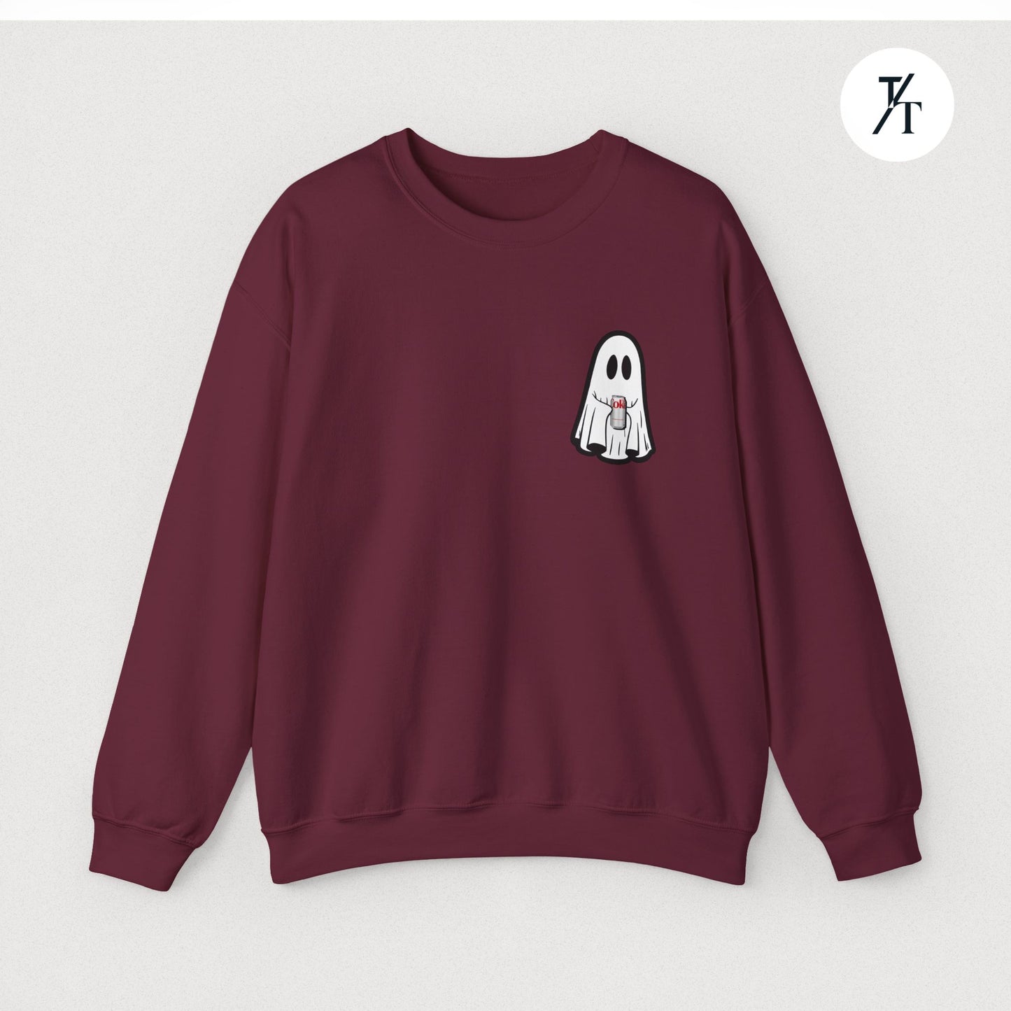 Cute Boo Ghost Diet Coke Halloween Spooky Sweatshirt