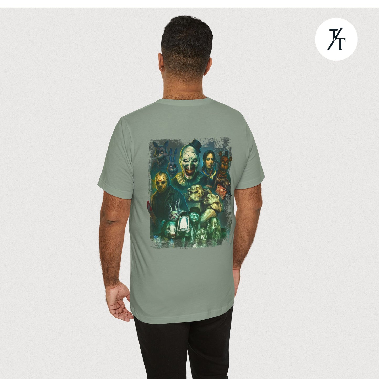 Exclusive Universal Studios Halloween Horror Nights 2025 Two-sided Original Design Horror Ensemble T-shirt