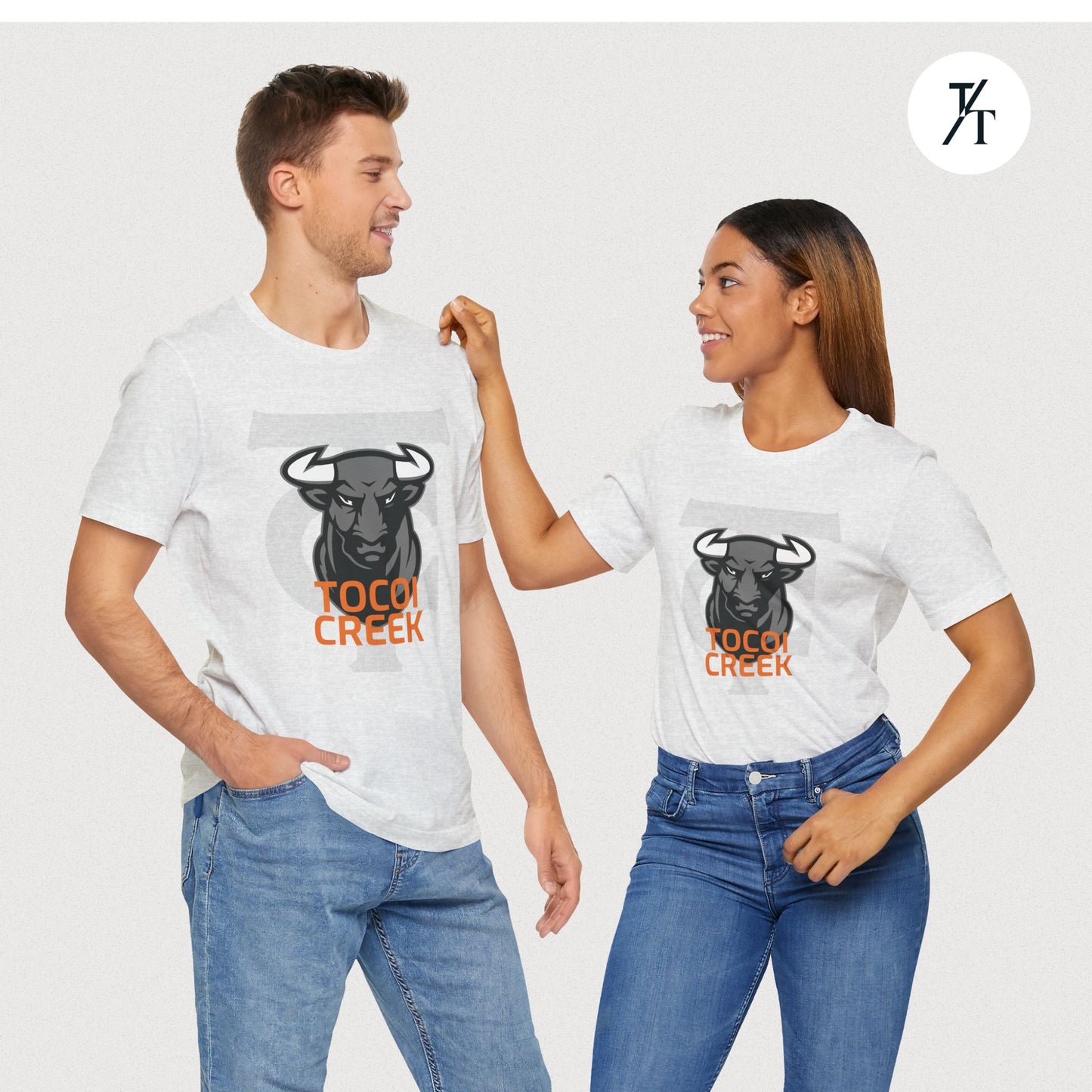 Mono Shadow Toro Tee – Tocoi Creek High School Bull Shirt