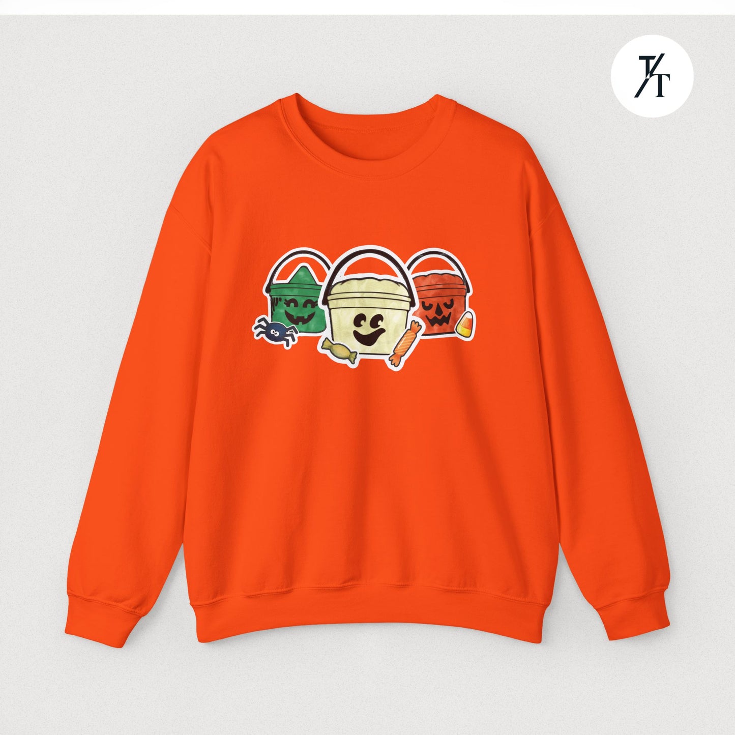Retro Halloween McDonalds 'Boo Buckets' women's sweatshirt,