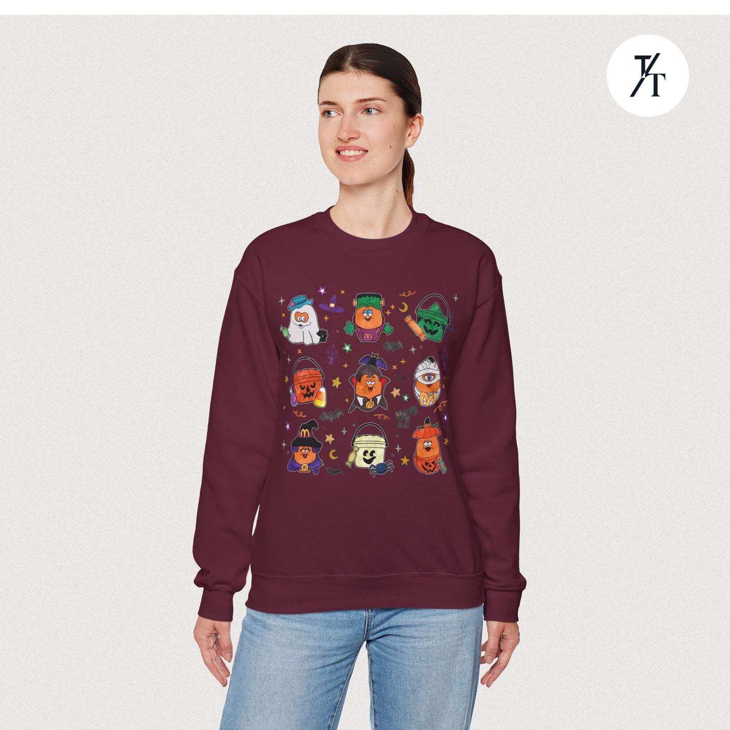 Halloween Chicken Nugget Sweatshirt