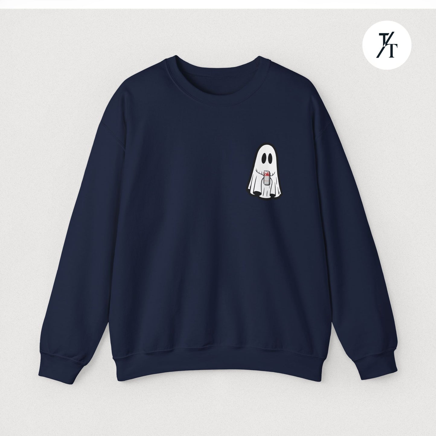Cute Boo Ghost Diet Coke Halloween Spooky Sweatshirt