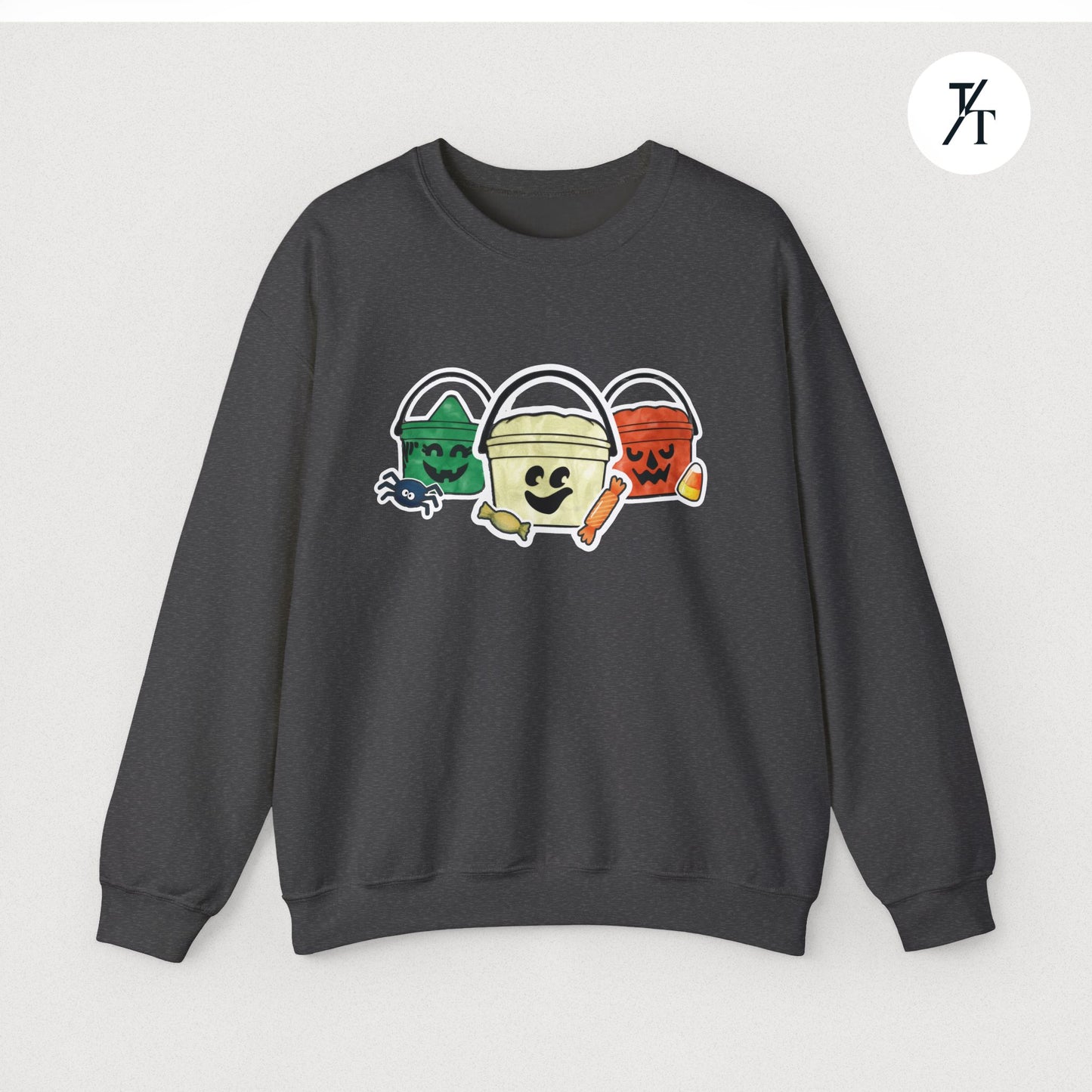 Retro Halloween McDonalds 'Boo Buckets' women's sweatshirt,