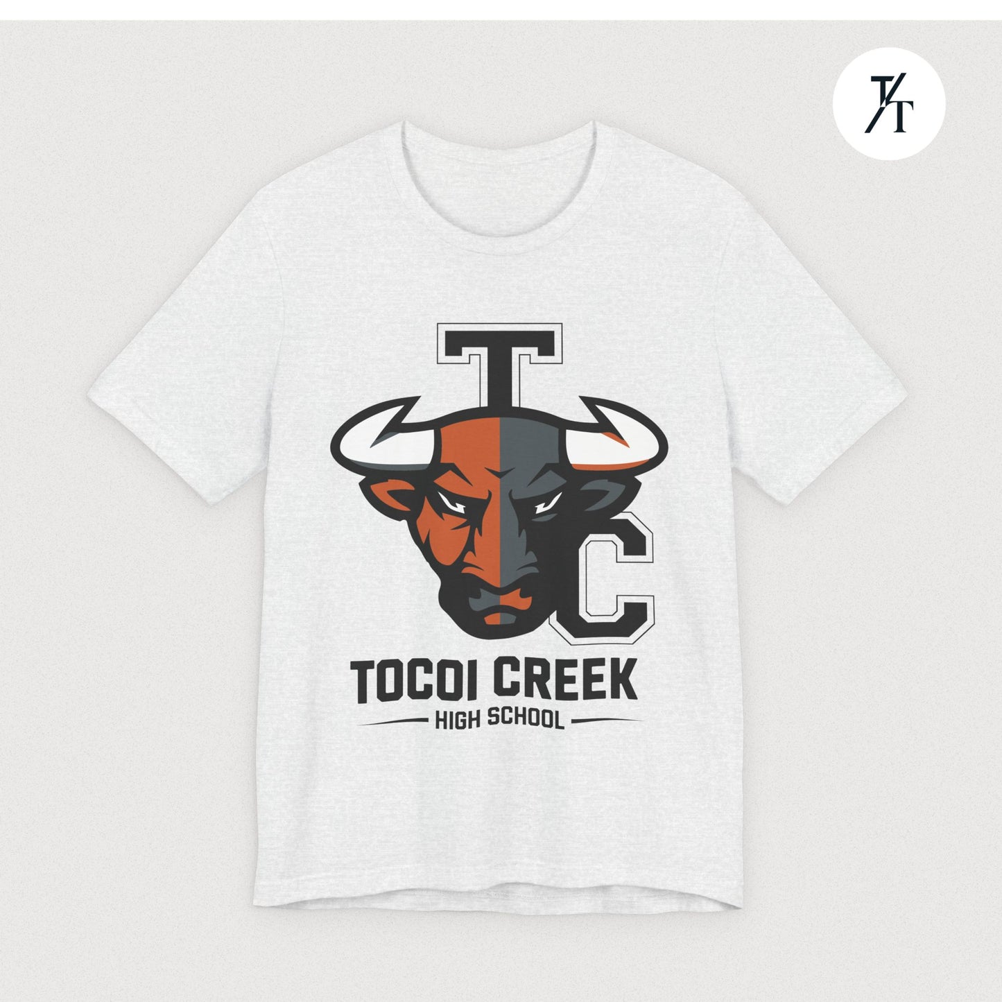 Split Face Toro Tee – Tocoi Creek High School Bull Shirt