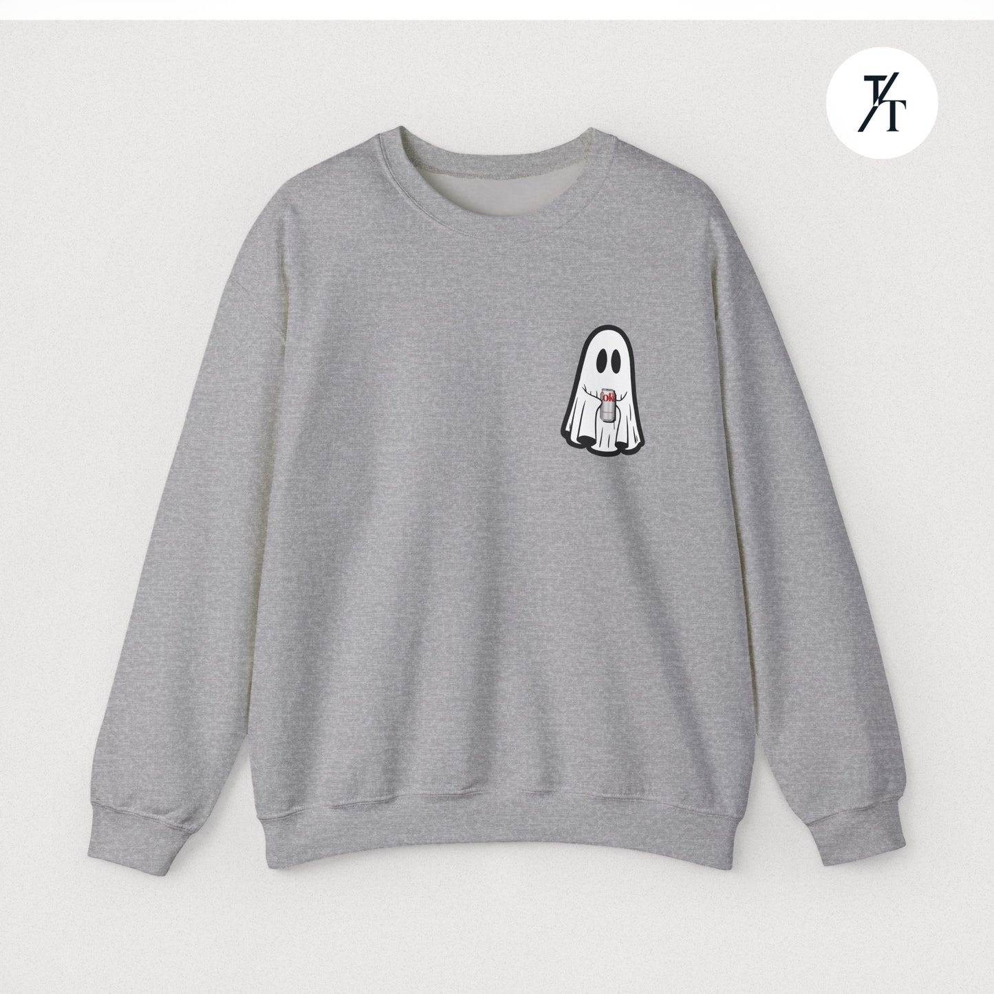 Cute Boo Ghost Diet Coke Halloween Spooky Sweatshirt