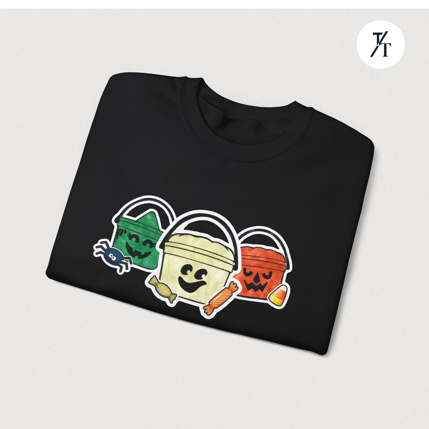 Retro Halloween McDonalds 'Boo Buckets' women's sweatshirt,