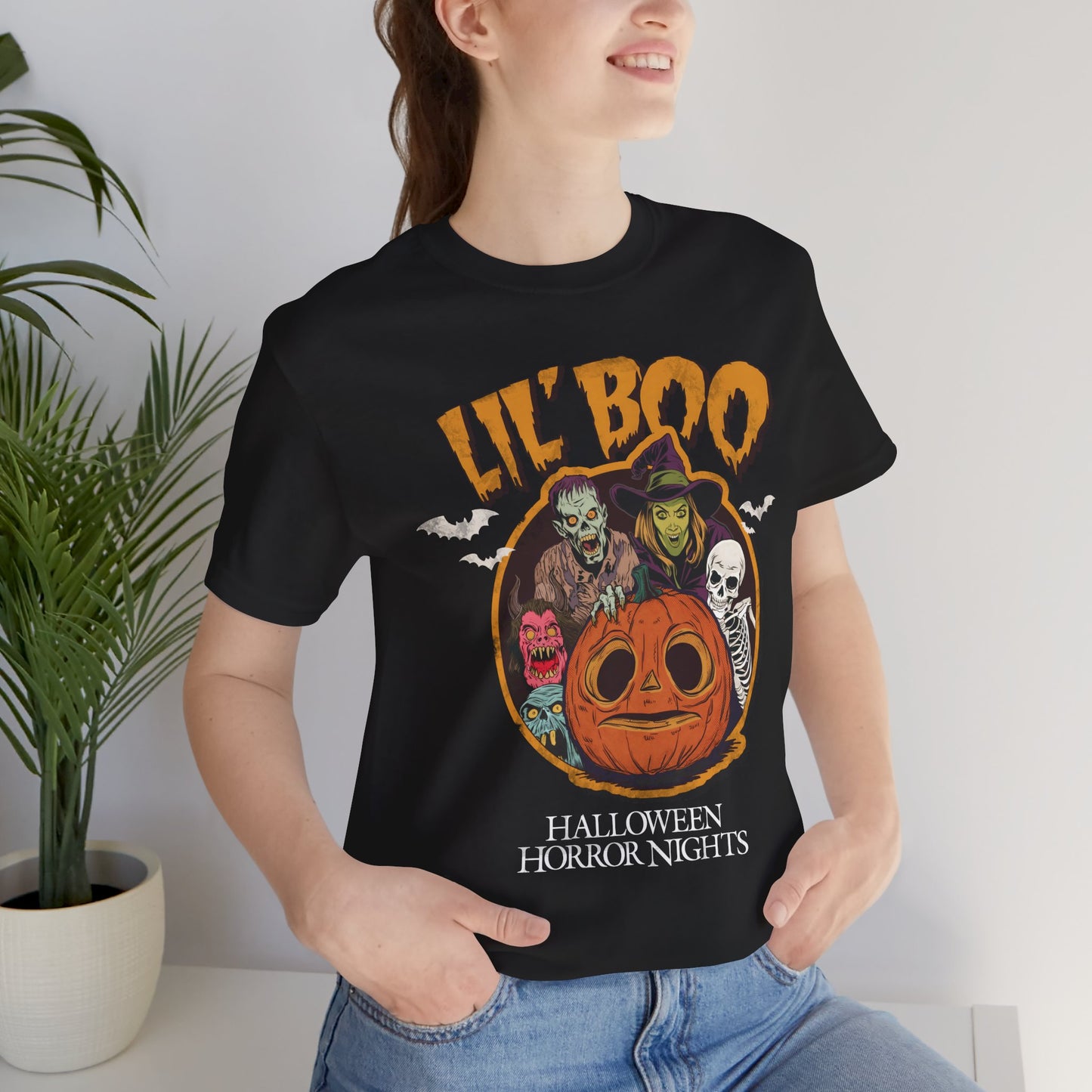 Halloween Horror Nights Lil Boo Unisex Original Design Graphic Tee