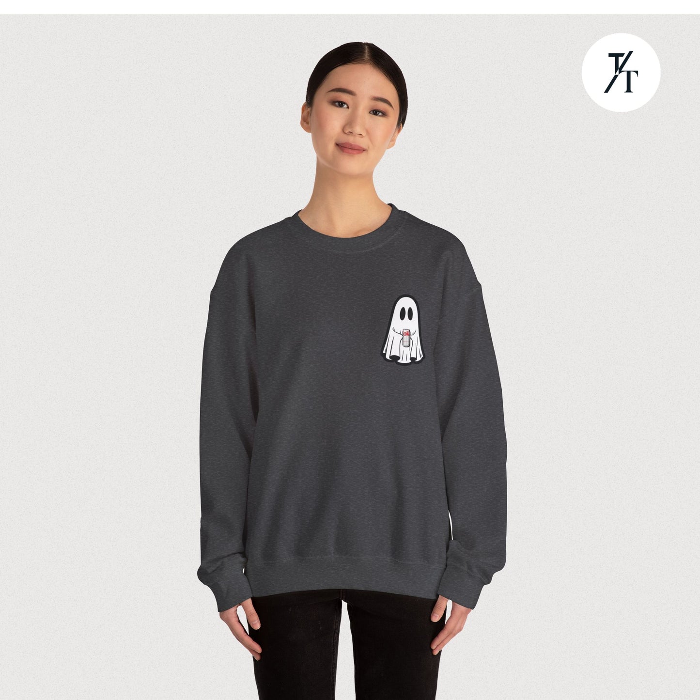 Cute Boo Ghost Diet Coke Halloween Spooky Sweatshirt