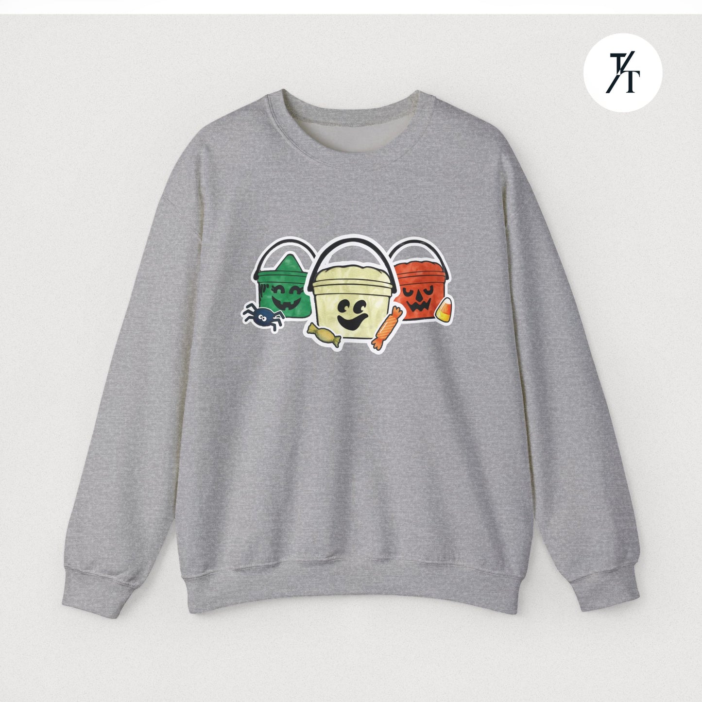 Retro Halloween McDonalds 'Boo Buckets' women's sweatshirt,