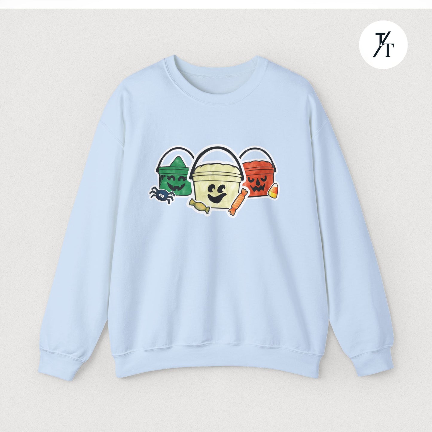 Retro Halloween McDonalds 'Boo Buckets' women's sweatshirt,