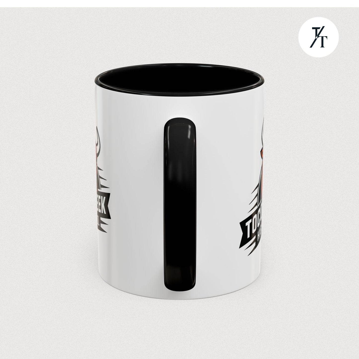 Tocoi Creek High School Accent Coffee Mug | Personalized Graduation Gift, School Spirit Mug, Custom Teacher Cup, Unique Student Gift