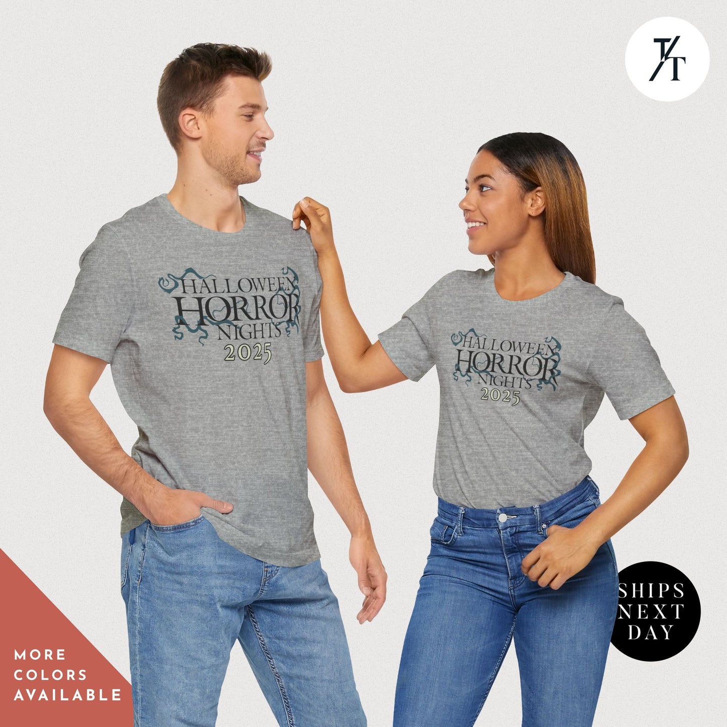 Halloween Horror Nights 2025 Classy Type Tee