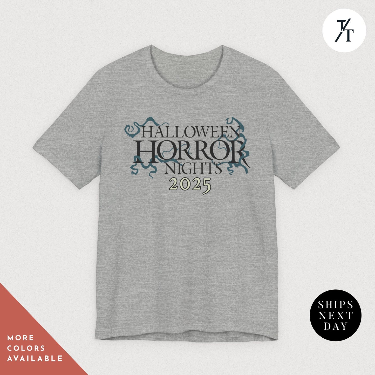 Halloween Horror Nights 2025 Classy Type Tee
