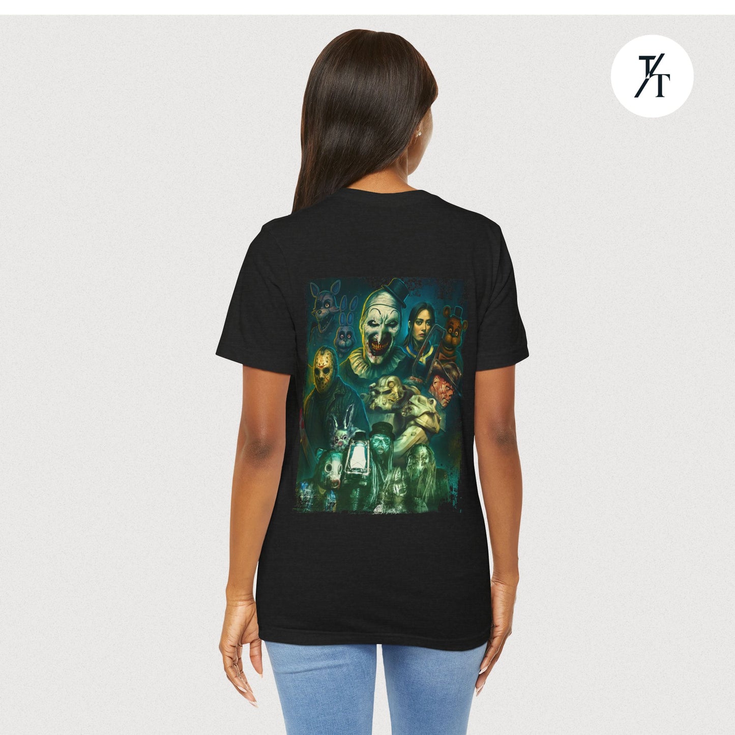 Exclusive Universal Studios Halloween Horror Nights 2025 Two-sided Original Design Horror Ensemble T-shirt