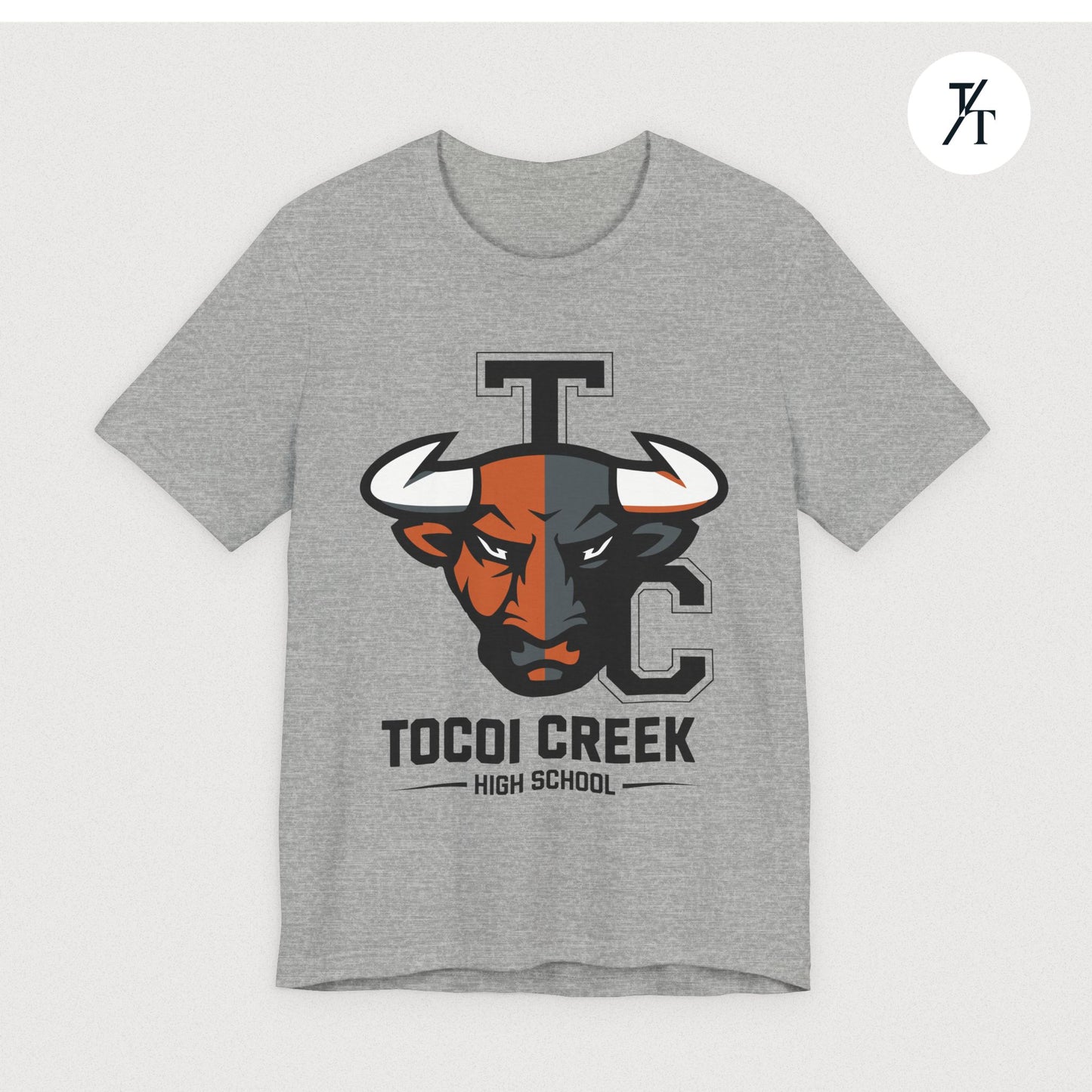 Split Face Toro Tee – Tocoi Creek High School Bull Shirt