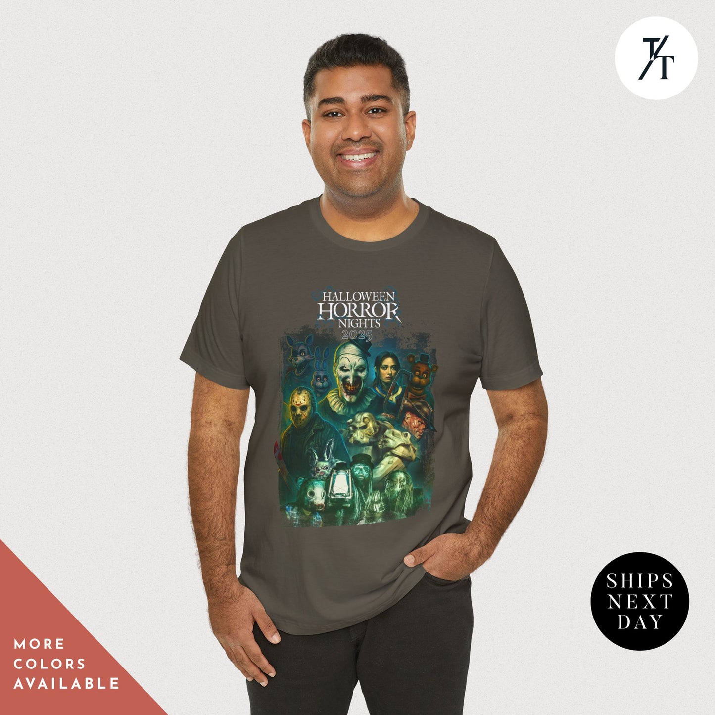 Horror Ensemble Tee - Universal Studios Halloween Horror Nights 2025 - 100% Exclusive Original Design
