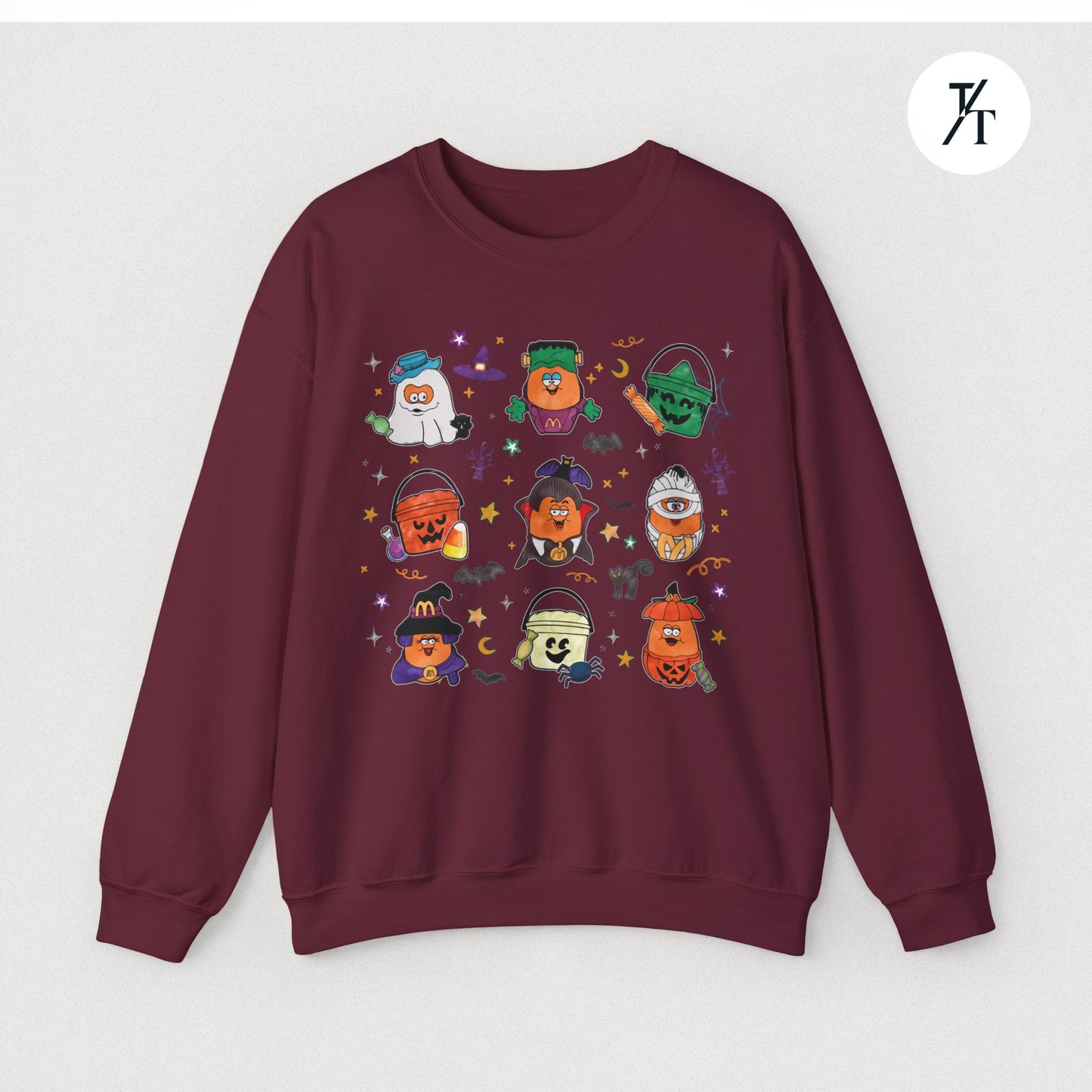 Halloween Chicken Nugget Sweatshirt