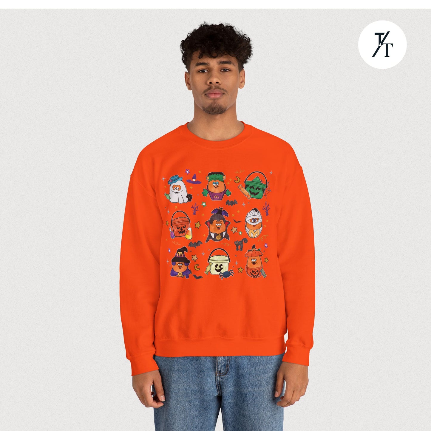 Halloween Chicken Nugget Sweatshirt