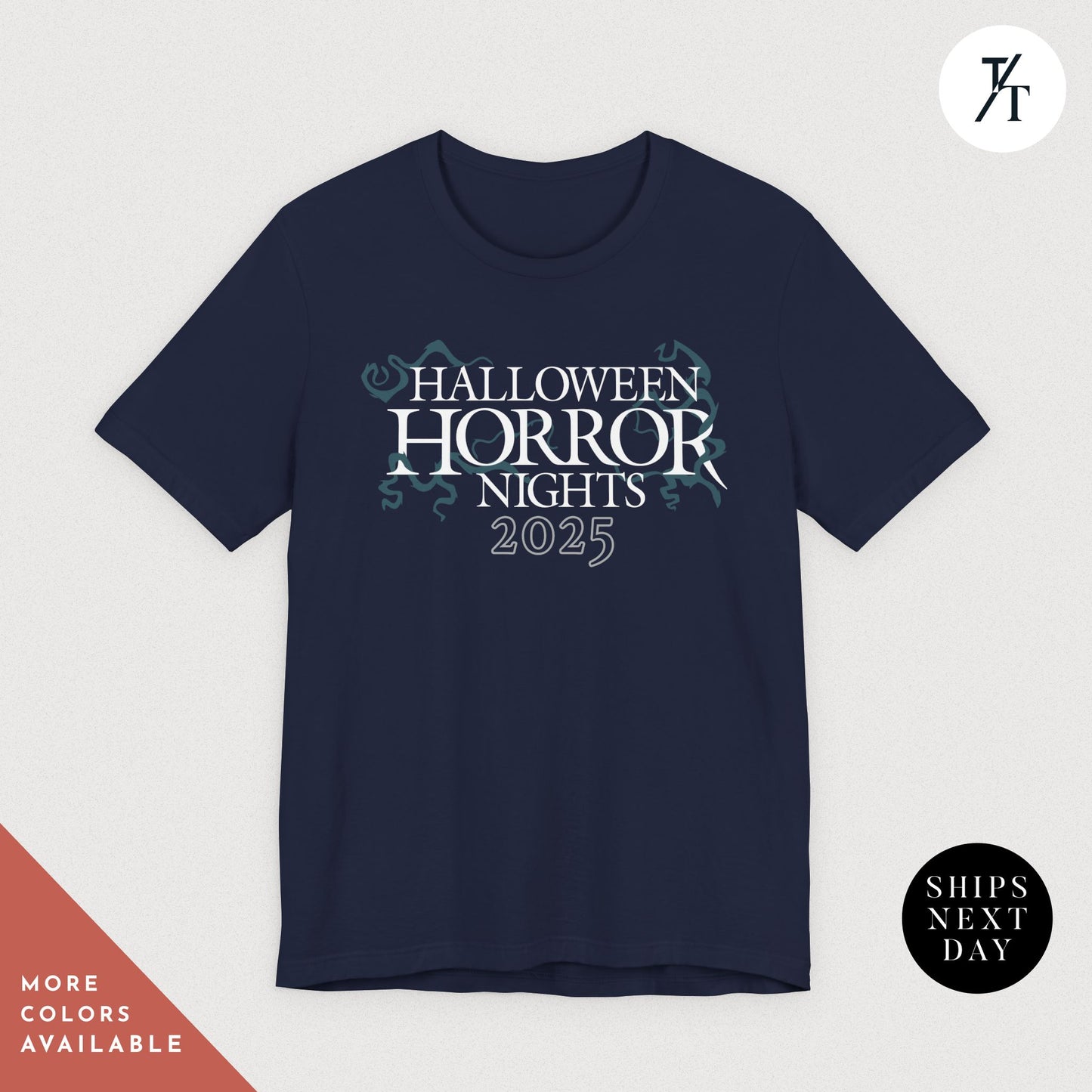 Halloween Horror Nights 2025 Classy Type Tee