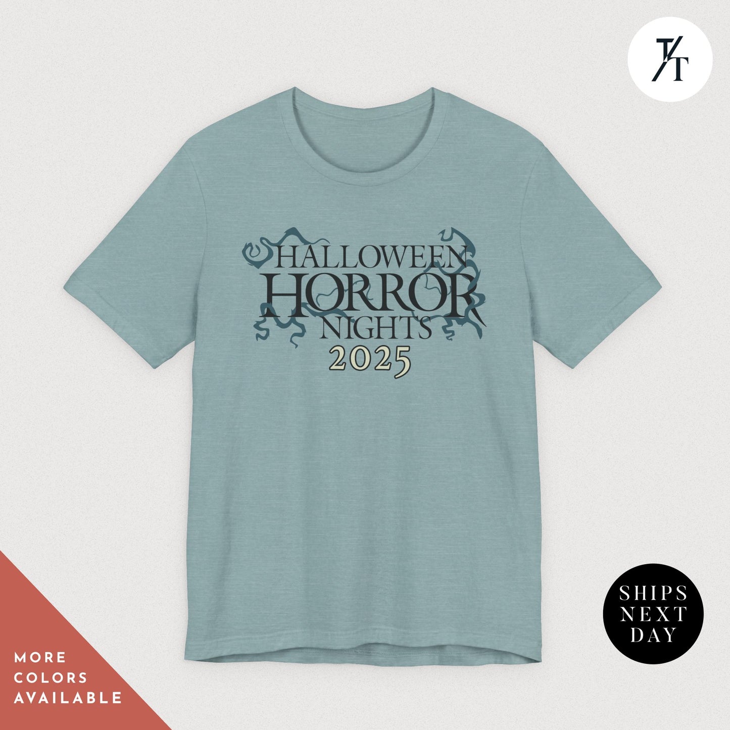 Halloween Horror Nights 2025 Classy Type Tee