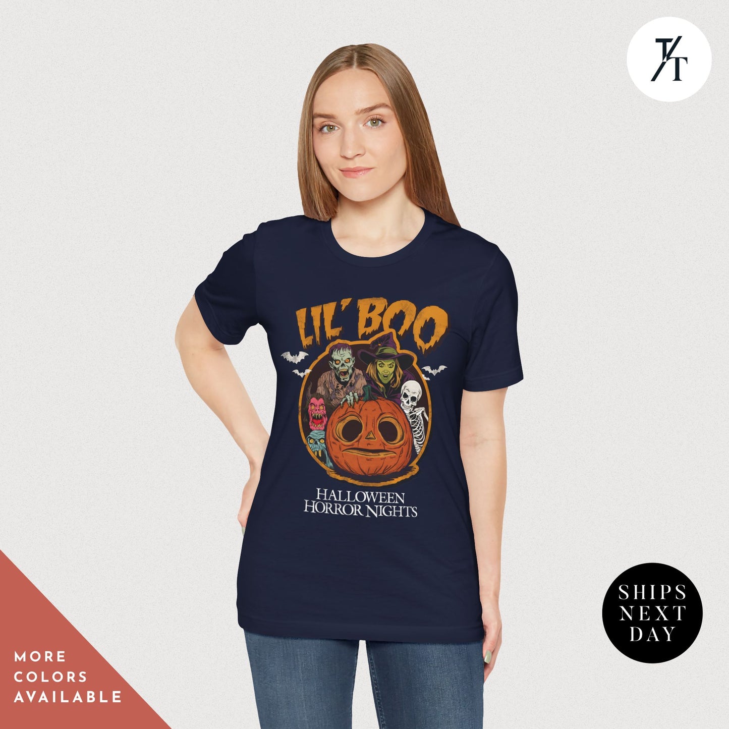Halloween Horror Nights Lil Boo Unisex Original Design Graphic Tee