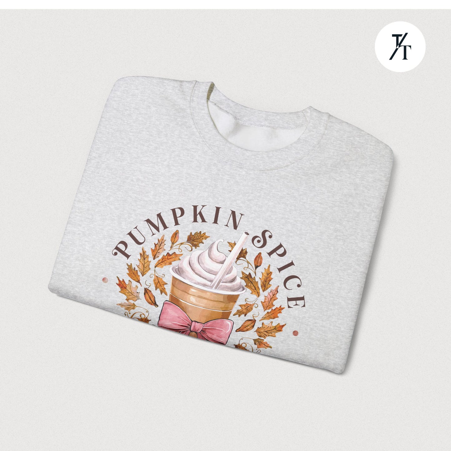 "Pumpkin Spice Coffee Club" Adorable Women's Fall Sweatshirt