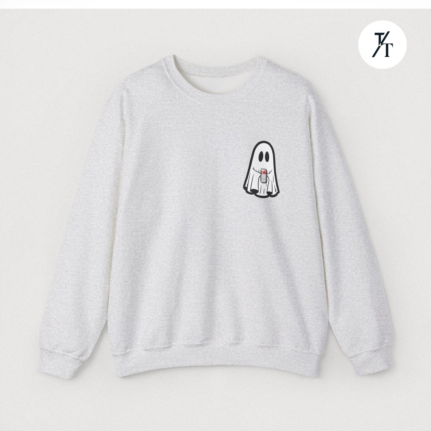 Cute Boo Ghost Diet Coke Halloween Spooky Sweatshirt