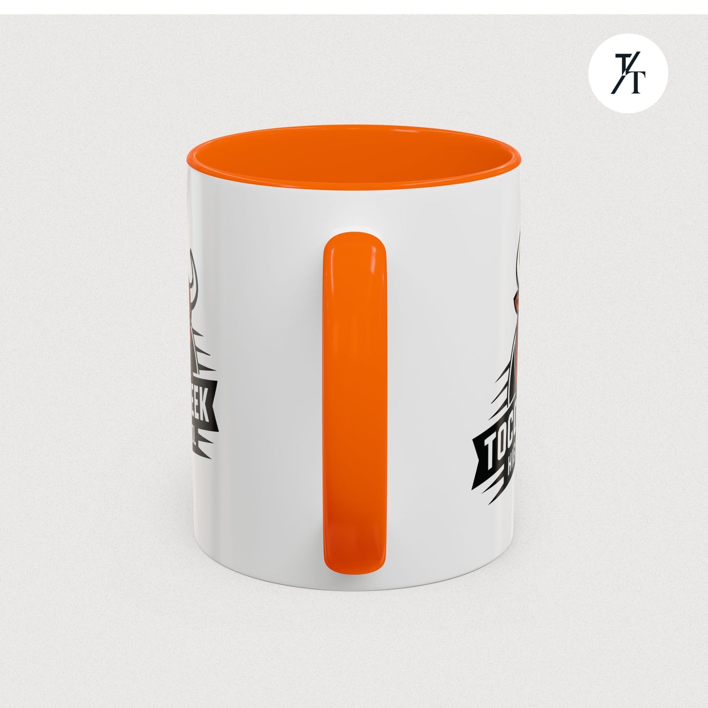 Tocoi Creek High School Accent Coffee Mug | Personalized Graduation Gift, School Spirit Mug, Custom Teacher Cup, Unique Student Gift