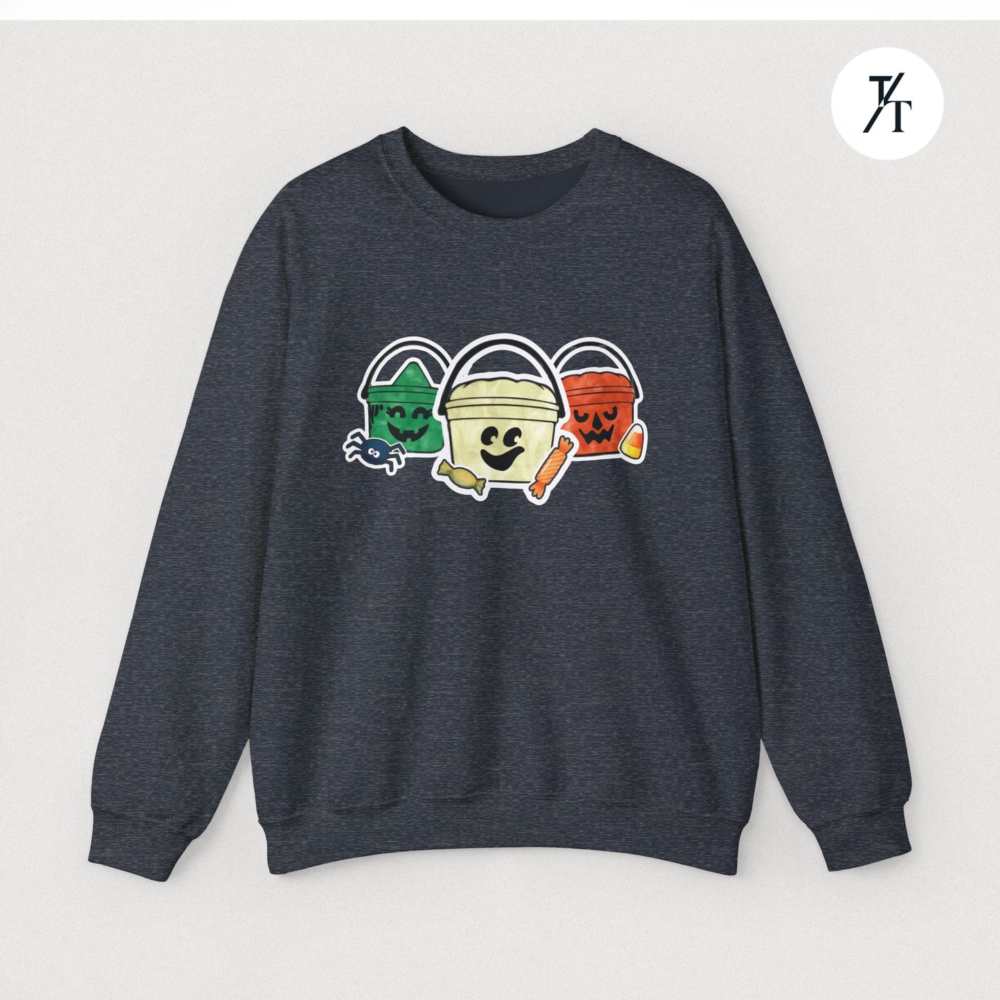 Retro Halloween McDonalds 'Boo Buckets' women's sweatshirt,