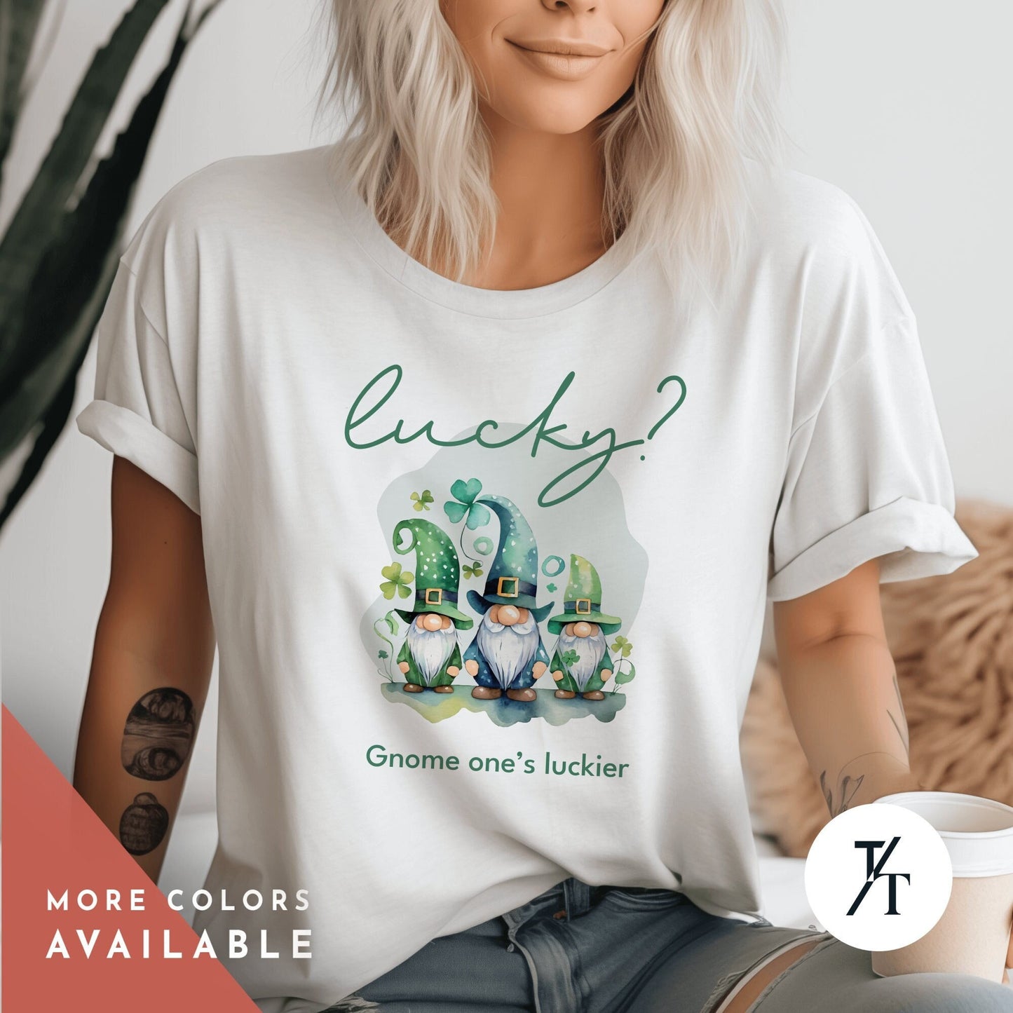 Happy St Patricks Day Gnomes Shirt Irish Lucky Tee