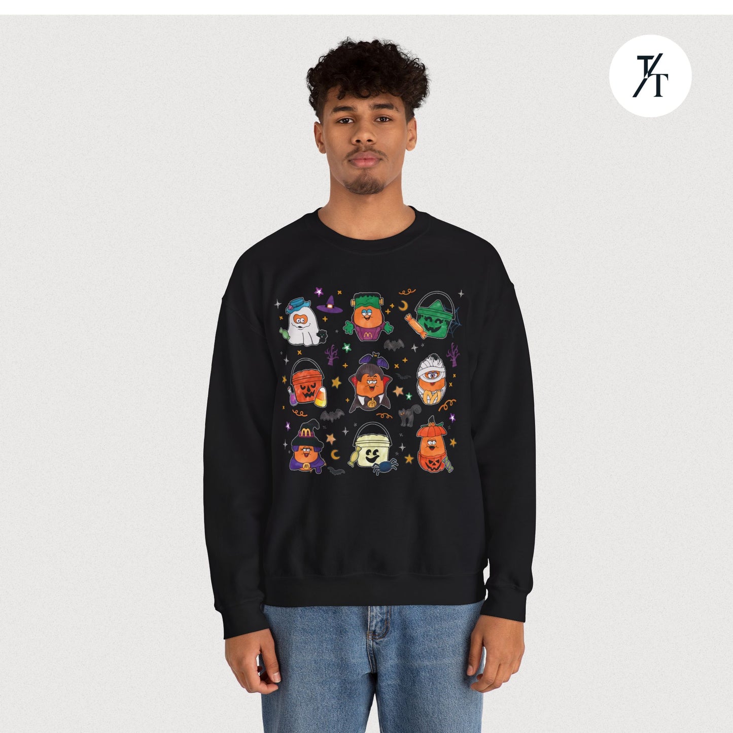 Halloween Chicken Nugget Sweatshirt