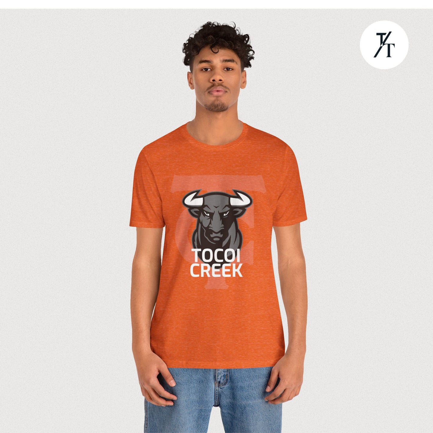 Mono Shadow Toro Tee – Tocoi Creek High School Bull Shirt