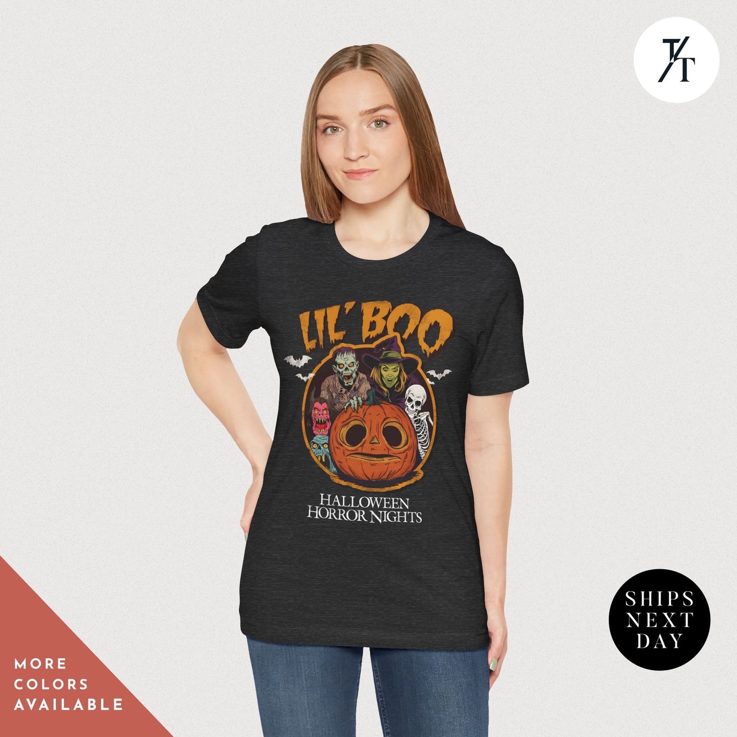 Halloween Horror Nights Lil Boo Unisex Original Design Graphic Tee