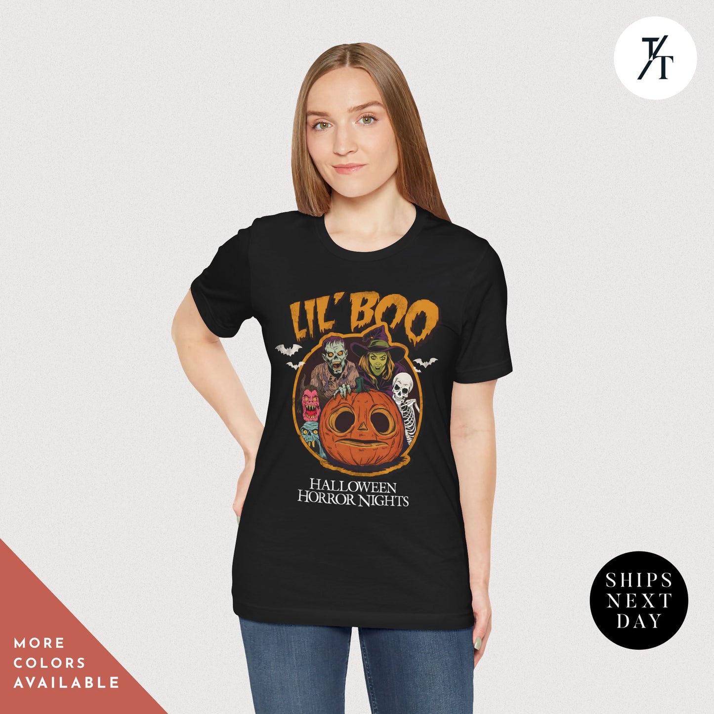 Halloween Horror Nights Lil Boo Unisex Original Design Graphic Tee