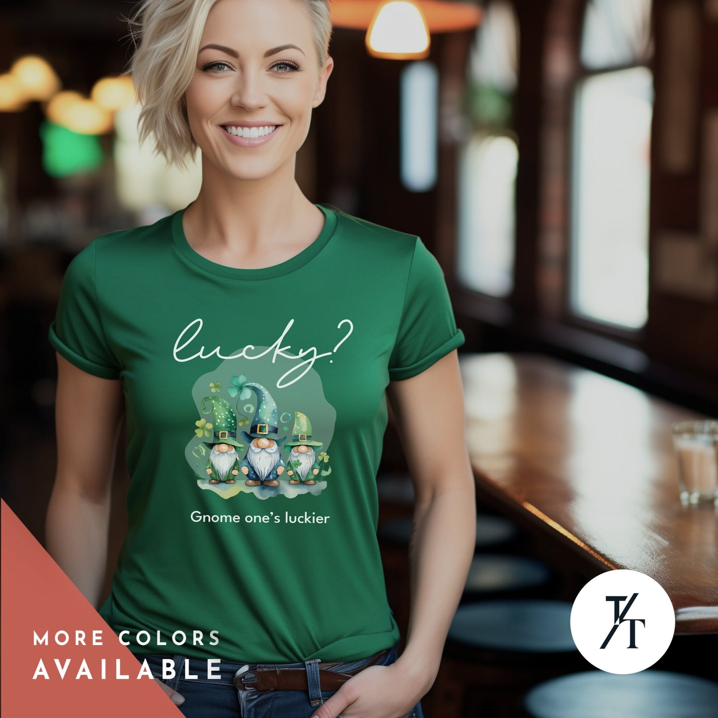 Happy St Patricks Day Gnomes Shirt Irish Lucky Tee