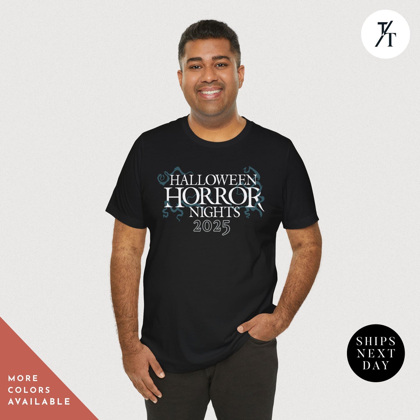 Halloween Horror Nights 2025 Classy Type Tee
